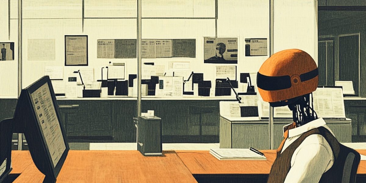 journalist_in_a_modern_newsroom cyborg journalist in a modern newsroom --sref https://s.mj.run/5RJmU5mvyjo --v 6.1 Job ID: bd8b28b8-a001-44c8-a9ff-ddaf96aace00
